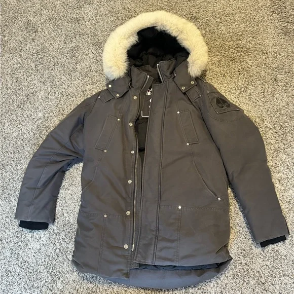 Original Moose Knuckle stirling parka shearling